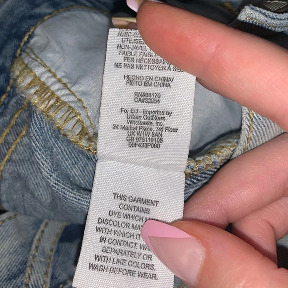 Free People Lacey Denim Cutoff Shorts - Picture 7 of 8